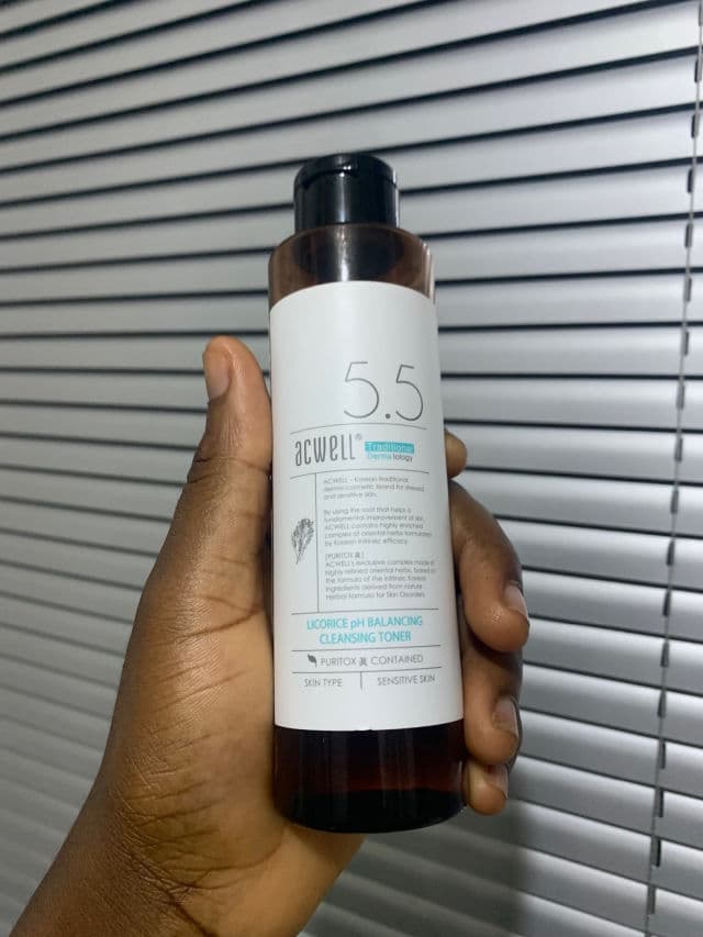 ACWELL Licorice pH Balancing Cleansing Toner review photo by Derealzana