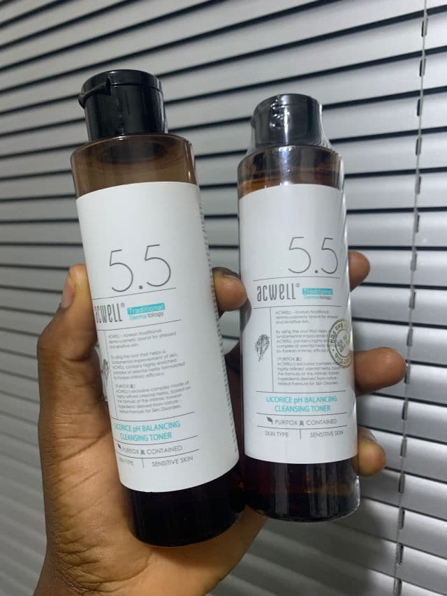 ACWELL Licorice pH Balancing Cleansing Toner review photo by Derealzana