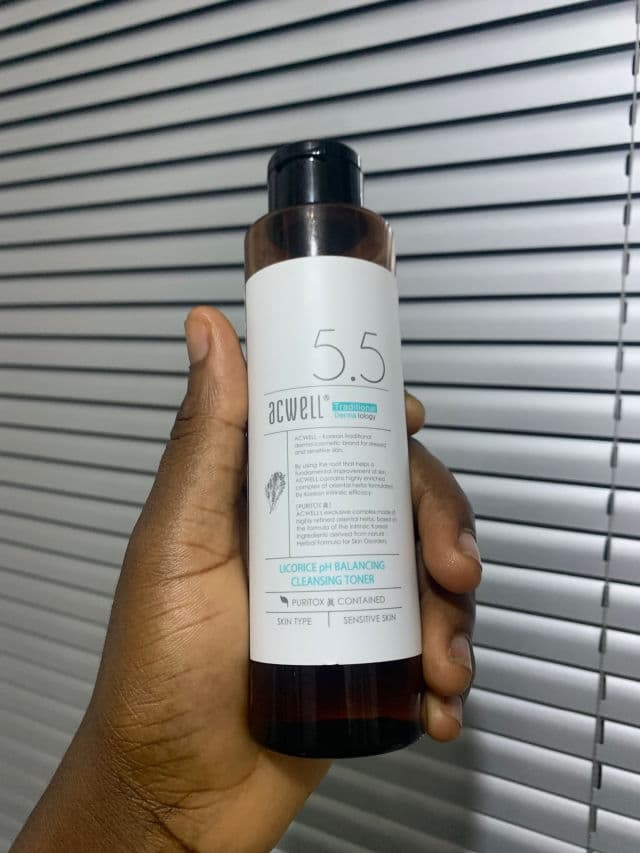 ACWELL Licorice pH Balancing Cleansing Toner review photo by Derealzana