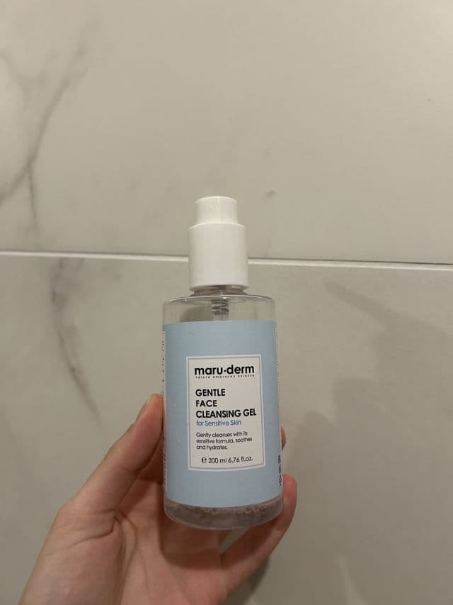 MaruDerm Gentle Face Cleansing Gel for Sensitive Skin review photo by luvkitty