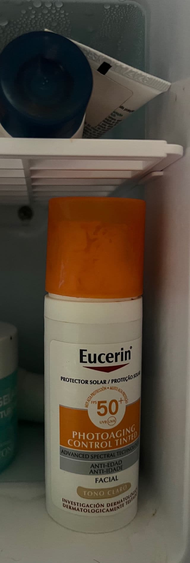 Eucerin Oil Control SPF 50 Face Sunscreen Lotion with Oil Absorbing Minerals review photo by mari3733