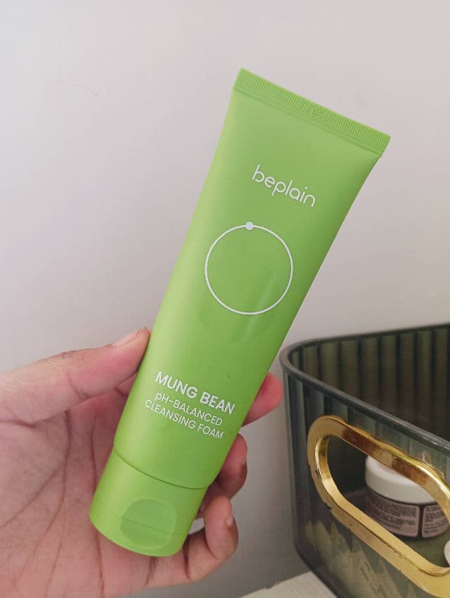Beplain Mung Bean pH-Balanced Cleansing Foam review photo by Kanishkaaa