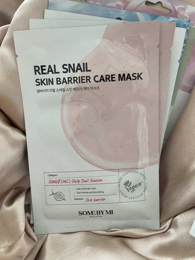 Some By Mi Real Snail Skin Barrier Care Mask review photo by noxdomina