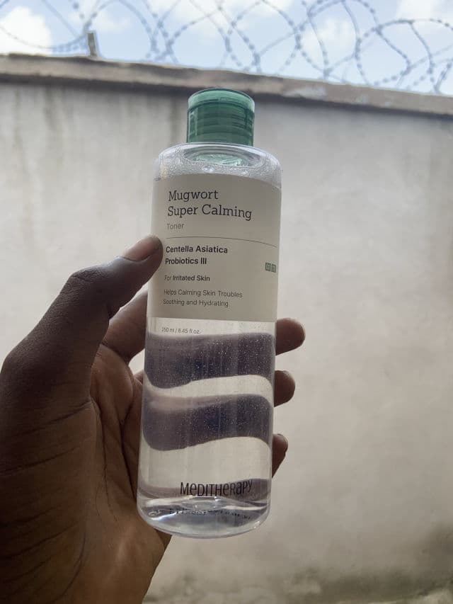 Meditherapy Mugwort Super Calming Toner review photo by Jemmie