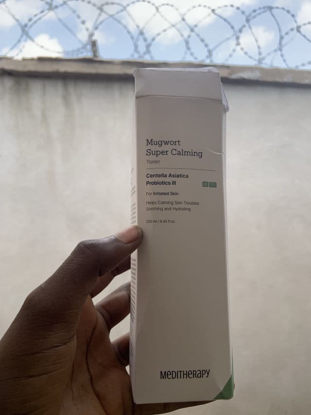 Meditherapy Mugwort Super Calming Toner review photo by Jemmie