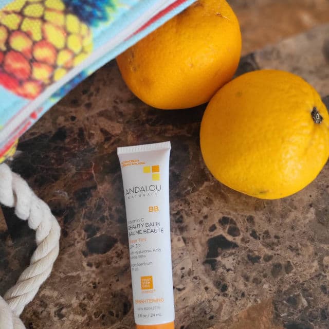 Andalou Naturals Brightening Vitamin C BB Beauty Balm Sheer Tint SPF 30 review photo by sabexrock