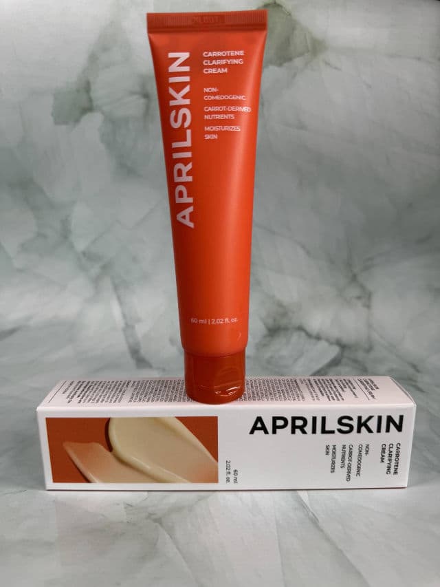 APRIL SKIN Carrotene Clarifying Cream review photo by sabexrock