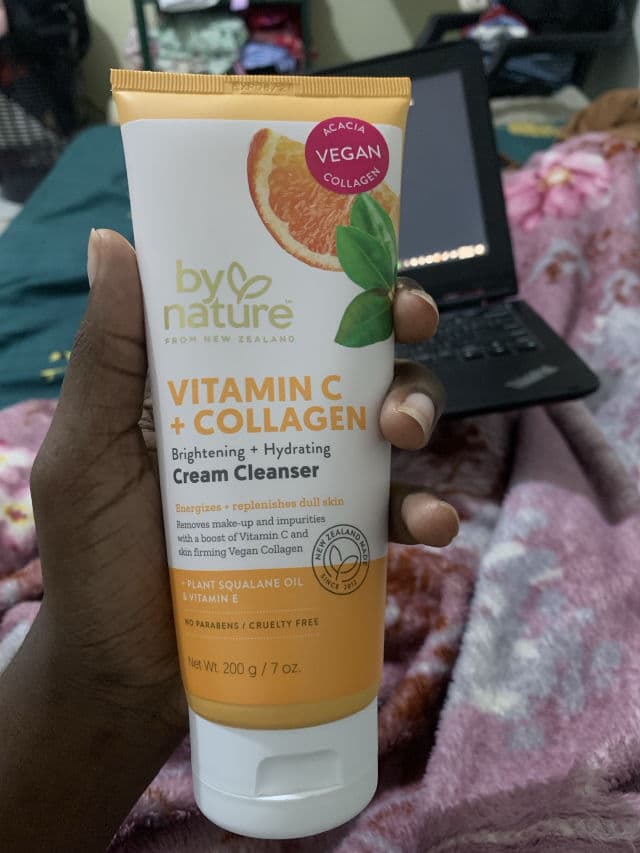 By Nature Vitamin C + Collagen Cream Cleanser review photo by Faniadelrosario