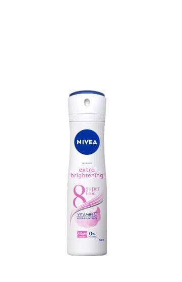 Nivea Extra Brightening 8 Super Food Deodorant Spray review photo by Yaquelineperez
