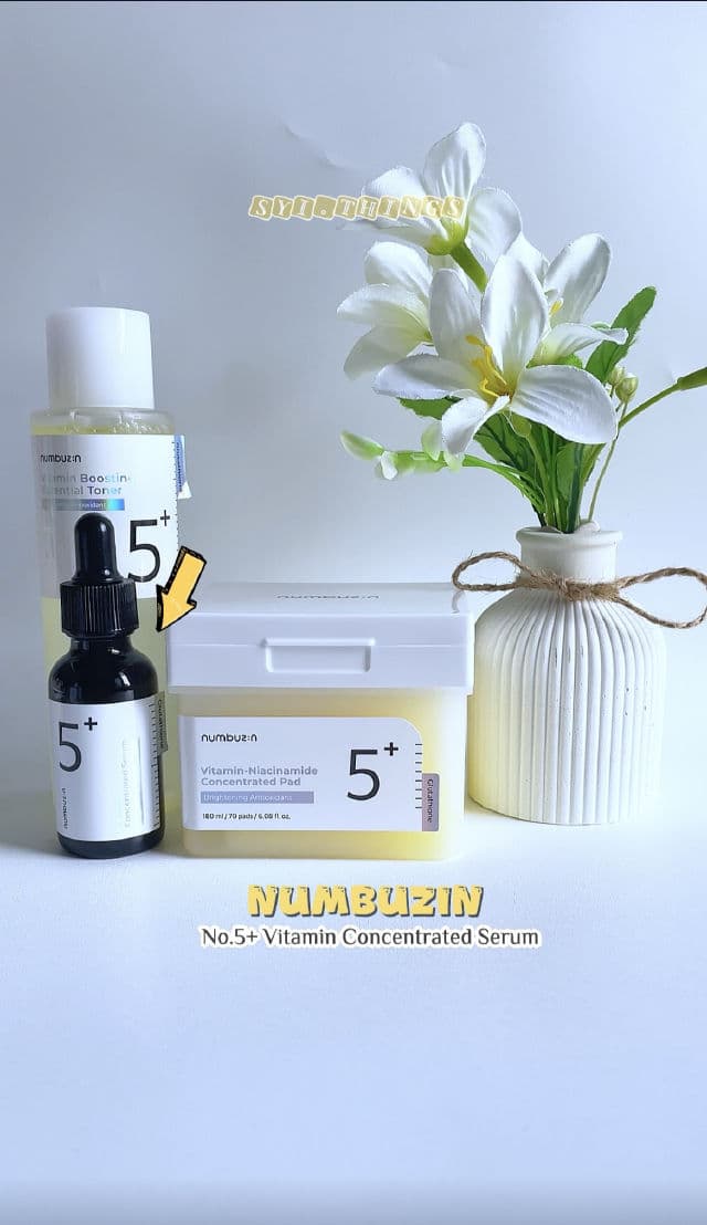 numbuzin No.5 Glutathione Vitamin C Concentrated Serum review photo by syithings