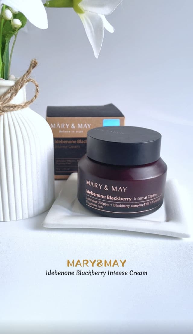 Mary&May Idebenone Blackberry Intense Cream review photo by syithings