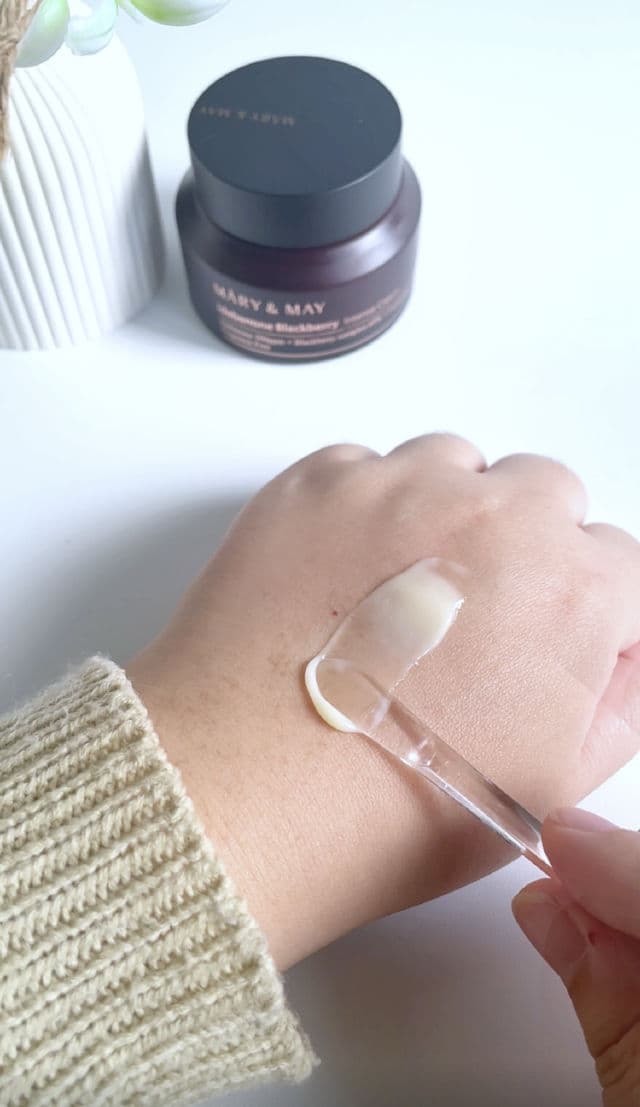 Mary&May Idebenone Blackberry Intense Cream review photo by syithings