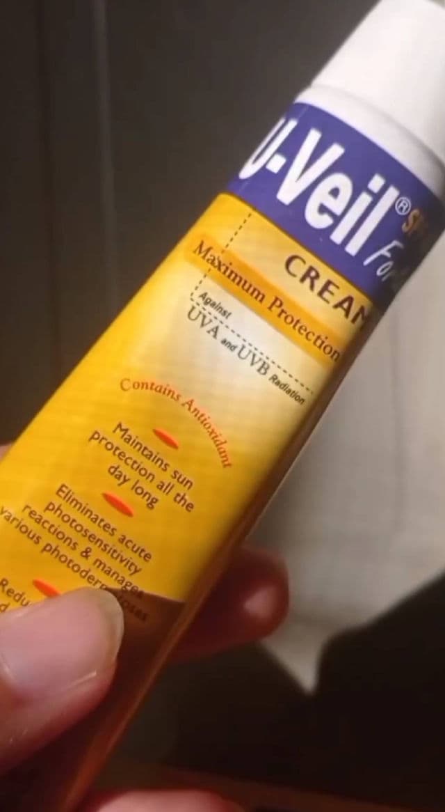 DERMA Techno Pakistan U-Veil Forte SPF-60 Sunscreen Cream review photo by Shbie