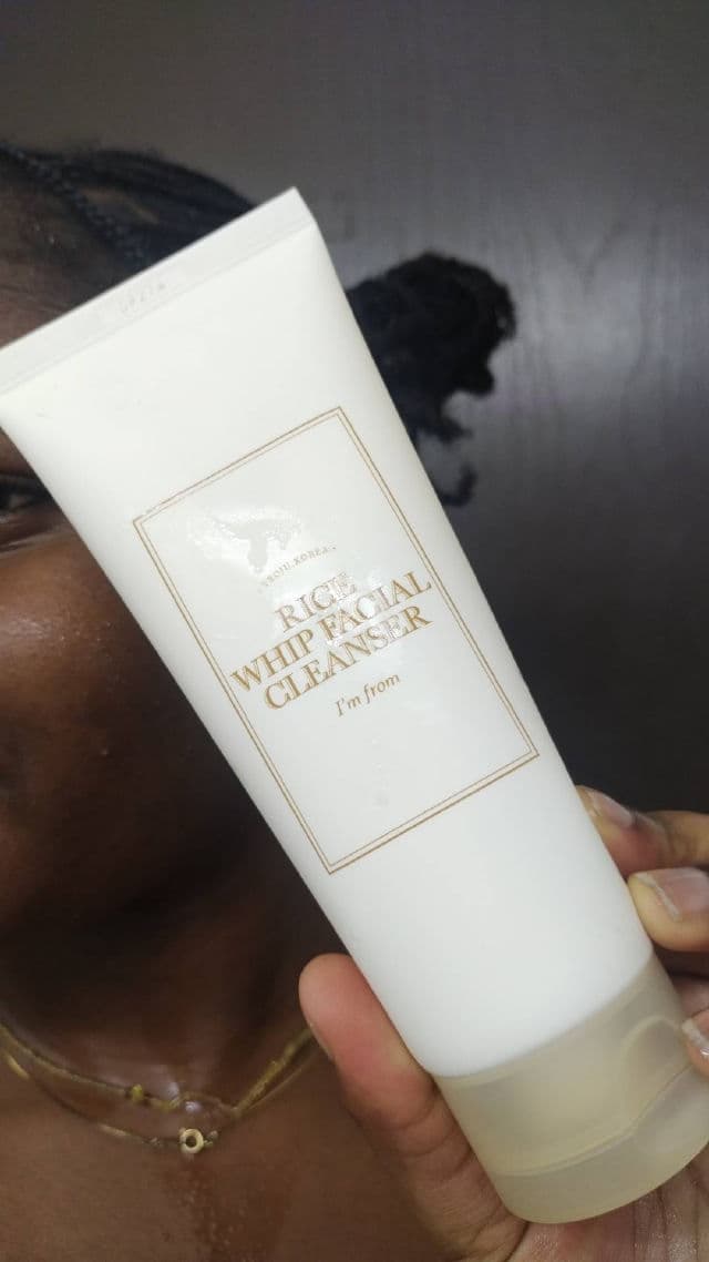 I'M FROM Rice Whip Facial Cleanser review photo by Adejisola