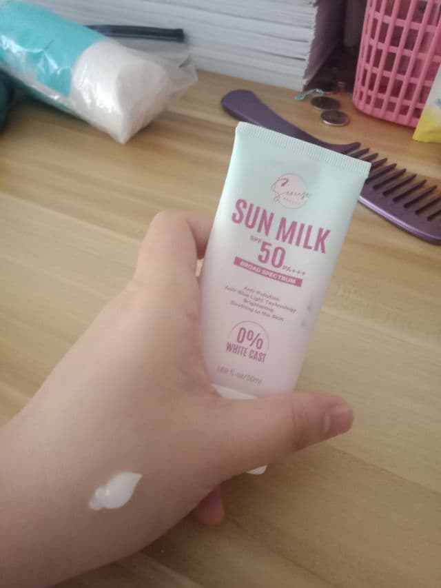 Sereese Beauty Sun Milk SPF 50+++ review photo by Shaynne