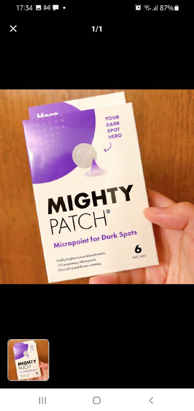 Hero Cosmetics Mighty Patch Micropoint for Dark Spots review photo by qwertyparty