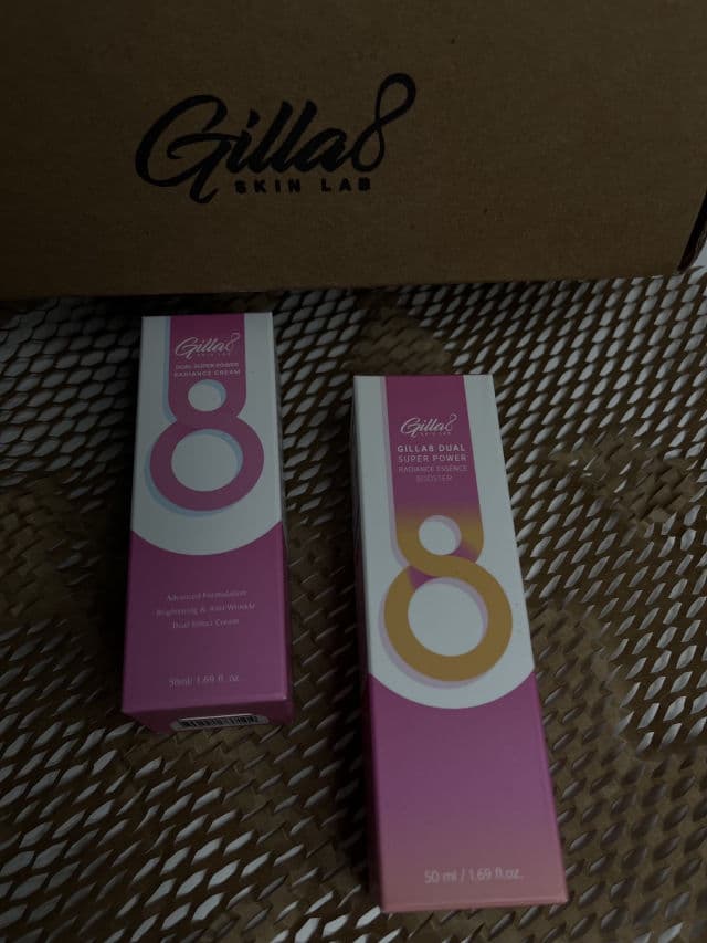 Gilla8 Dual Super Power Radiance Cream review photo by jenikvantaliani