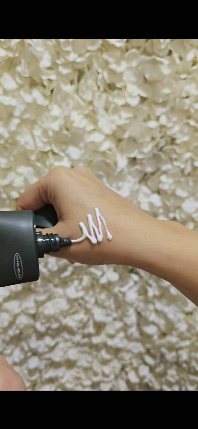 ANUA Heartleaf Silky Moisture Sun Cream SPF 50+ PA++++ review photo by Faryal615