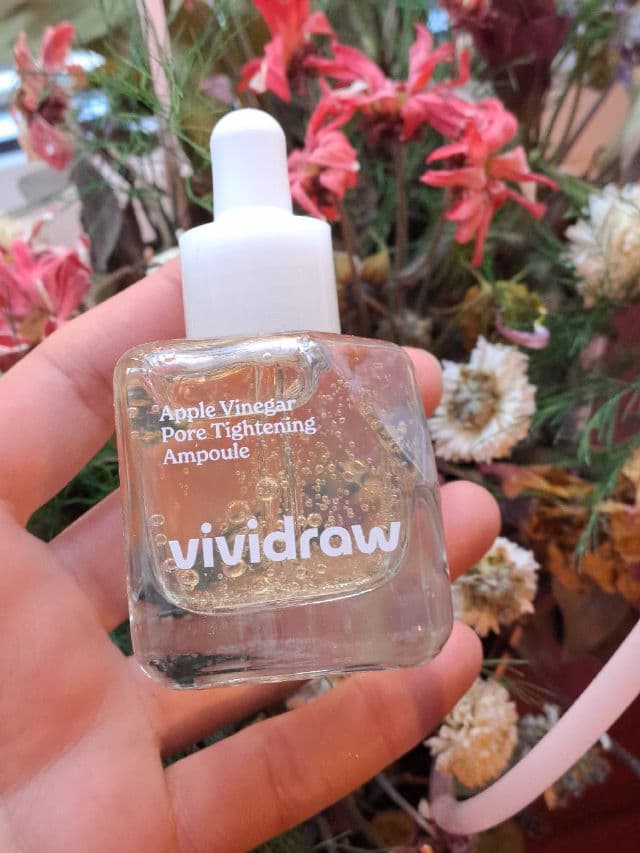 vividraw Apple Vinegar Pore Tightening Ampoule review photo by ninias