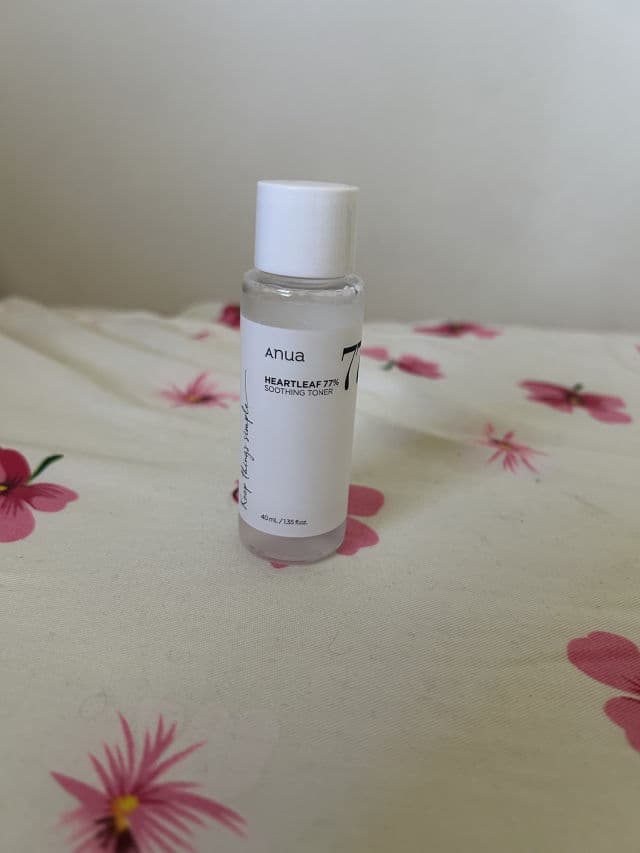 ANUA Heartleaf 77% Soothing Toner review photo by gentlezskincare