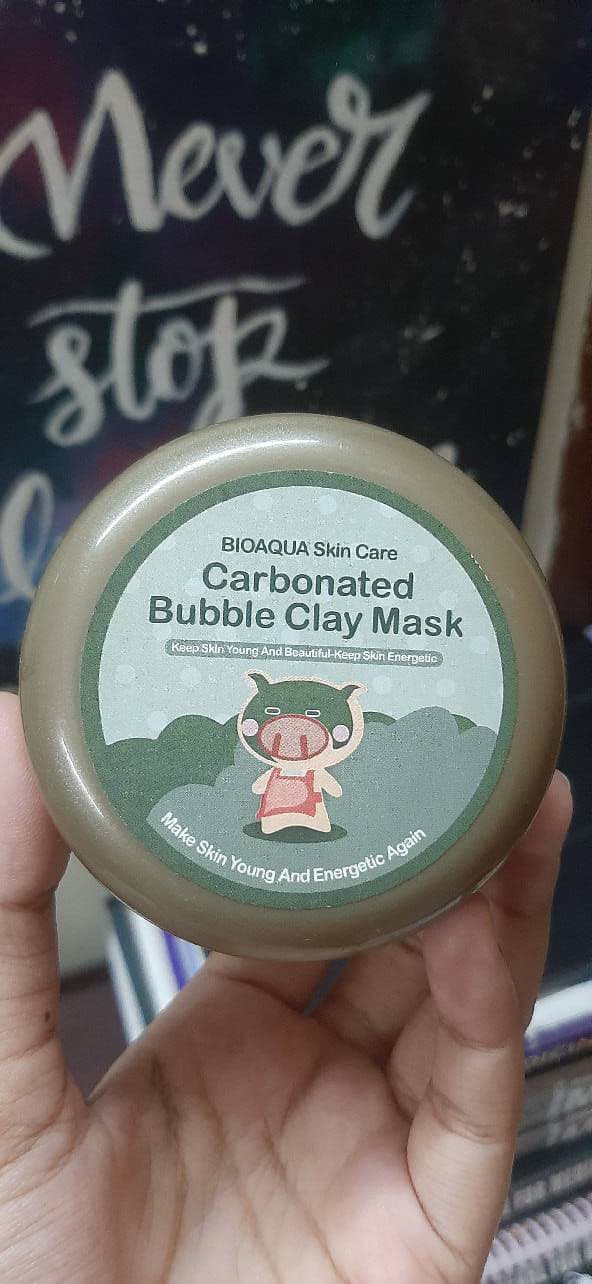 Carbonated Bubble Clay Mask Formulation Clay Mask product review
