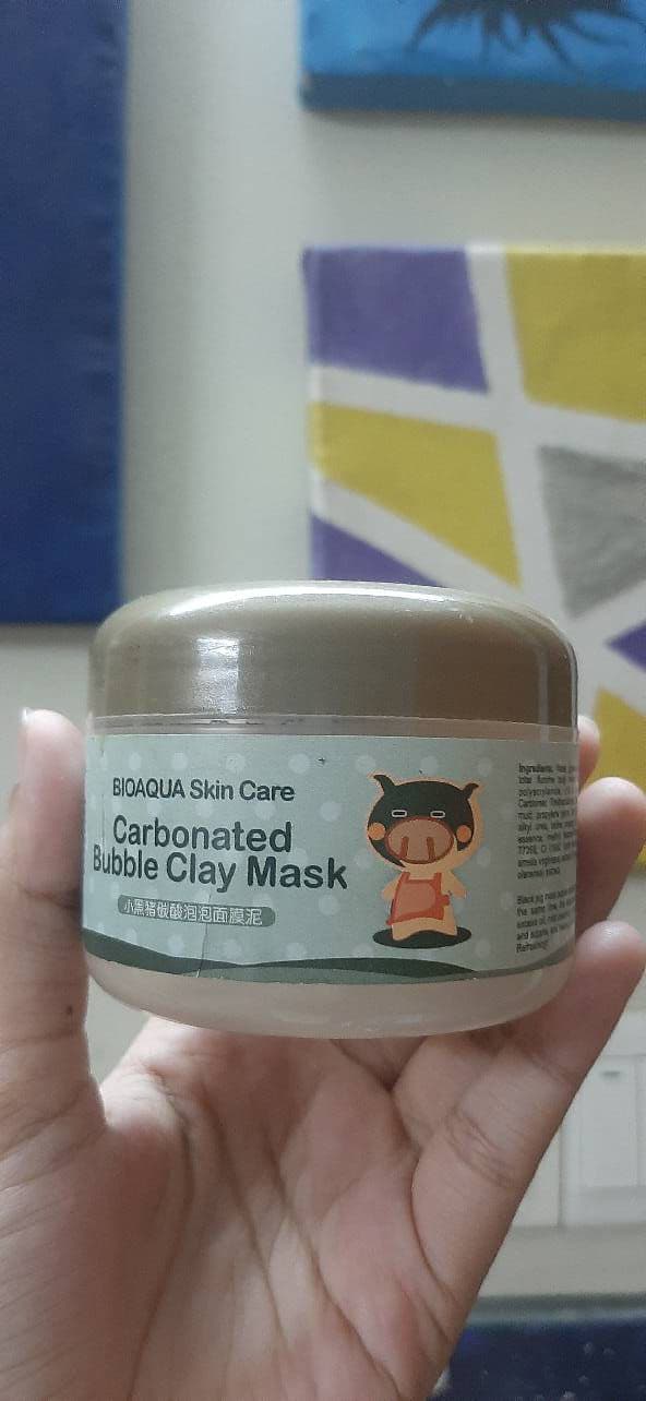 Carbonated Bubble Clay Mask Formulation Clay Mask product review