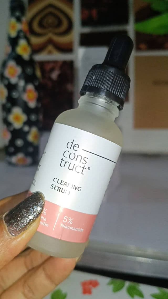 Deconstruct Clearing Serum- 2 % Alpha Arbutin + 5 % Niacinamide review photo by shravanika