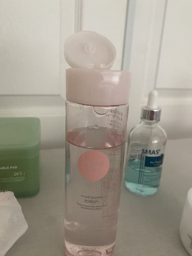 BCL Momopuri Moist Barrier Lotion review photo by woni