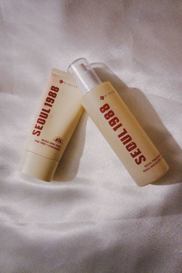 K-Secret Seoul 1988 Sun : Pine Tree + Ceramide SPF50+ PA++++ review photo by kretyka
