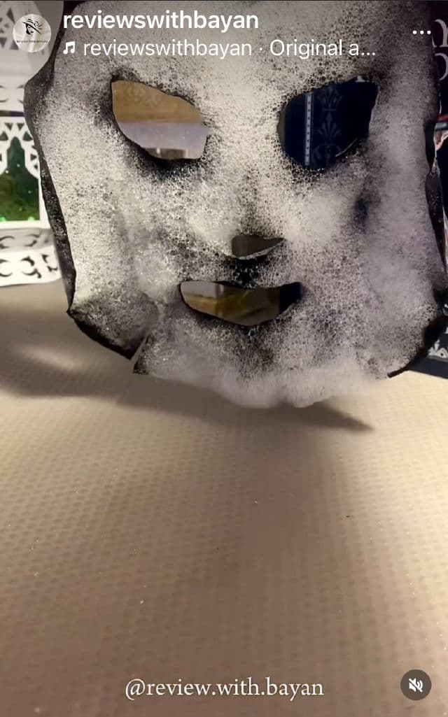 G9 SKIN Self Aesthetic Pore Clean Bubble Mask review photo by reviewsbayan