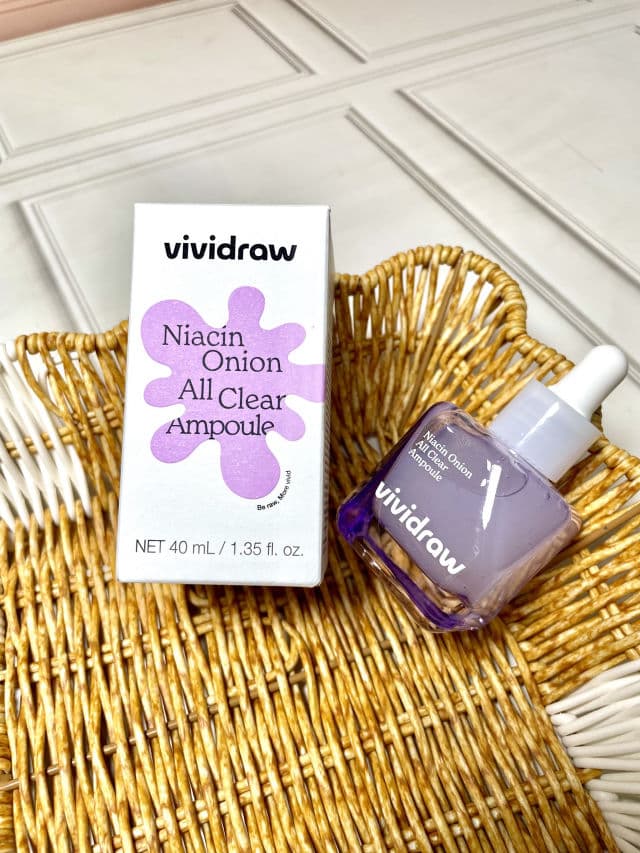 vividraw Niacin Onion All Clear Ampoule review photo by jaziirod