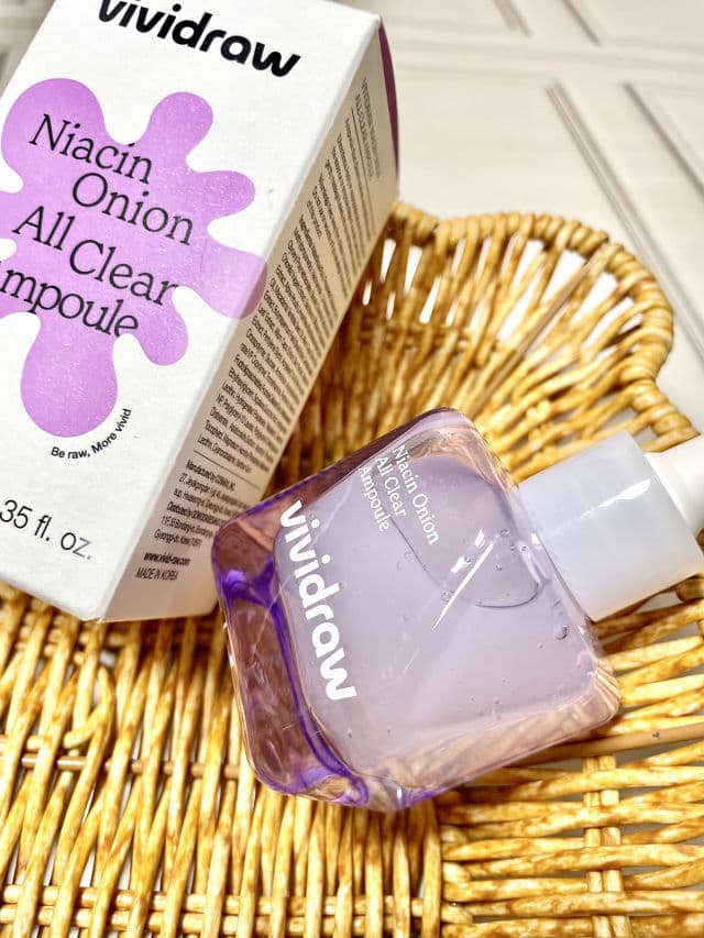 vividraw Niacin Onion All Clear Ampoule review photo by jaziirod