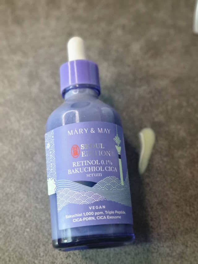 Mary&May Retinol 0.1% Bakuchiol Cica Serum review photo by Boss78675