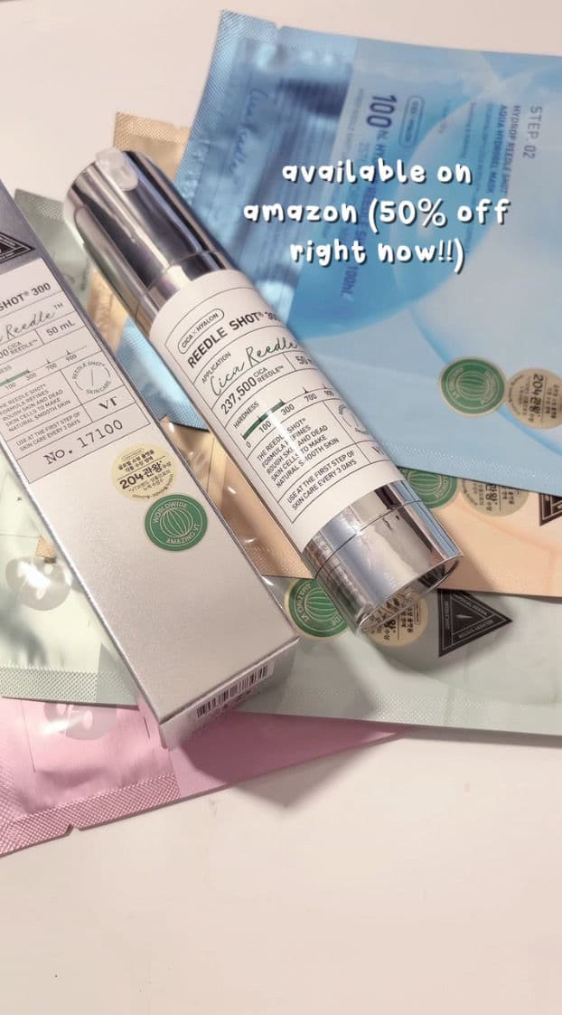 VT COSMETICS Vita-Light Reedle Shot 100 2-Step Hydrogel Mask review photo by rinsters