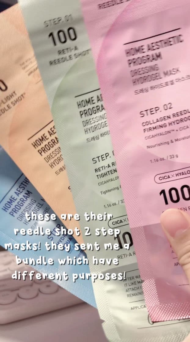 VT COSMETICS Reti-A Reedle Shot 100 2-Step Hydrogel Mask review photo by rinsters