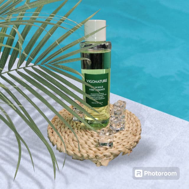 Vigonature Calm Kale First Essence review photo by Vijaya