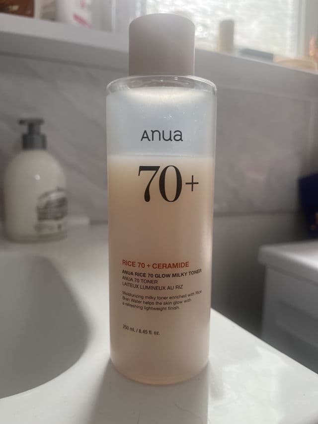 ANUA Rice 70+ Glow Milky Toner review photo by jxdeshh