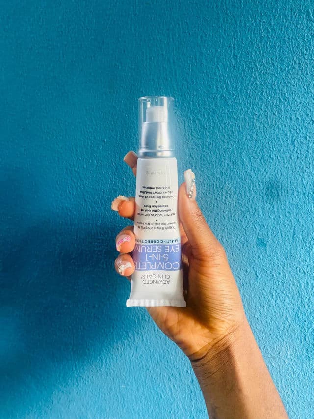 Advanced Clinicals Complete 5-in-1 Eye Serum - Multi Correction review photo by Stylmaris