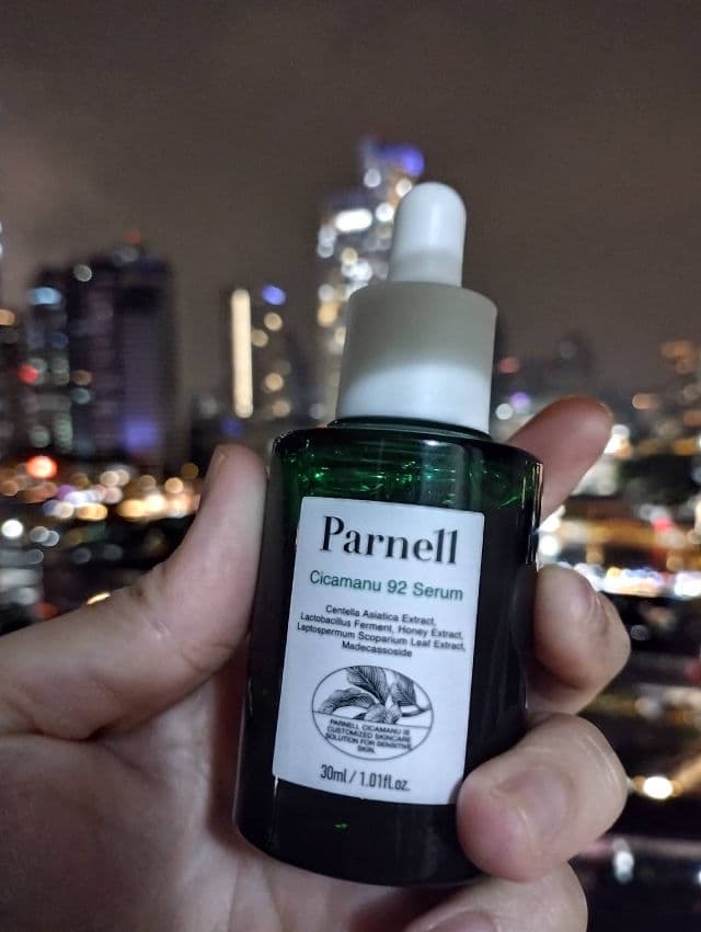 Parnell Cicamanu 92 Serum review photo by SuayJunkie