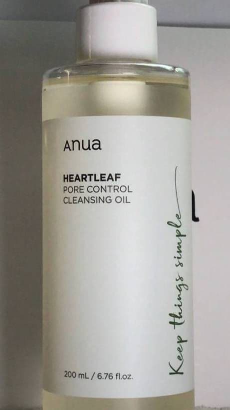 ANUA Heartleaf Pore Control Cleansing Oil review photo by clairemascarinas
