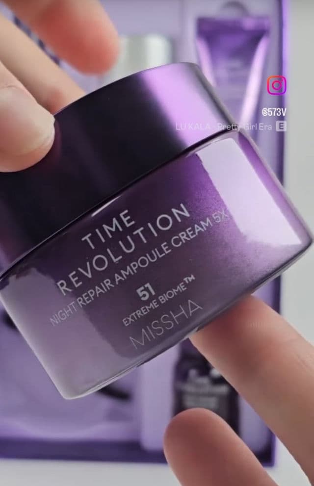 MISSHA Time Revolution Night Repair Ampoule Cream 5X review photo by Hlanderz