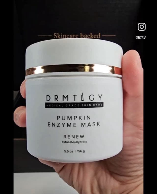 DRMTLGY Pumpkin Enzyme Mask  review photo by Hlanderz