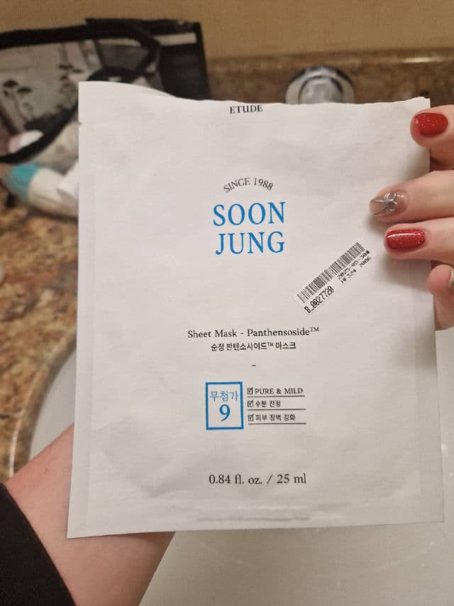 ETUDE SoonJung Sheet Mask Panthensoside review photo by Tammy99