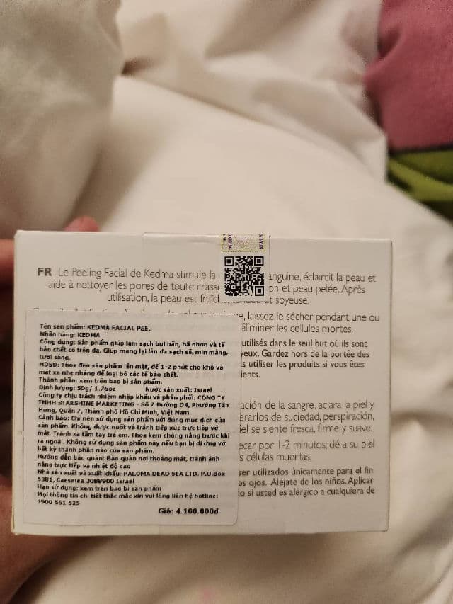 Kedma Facial Peel review photo by zoeypham
