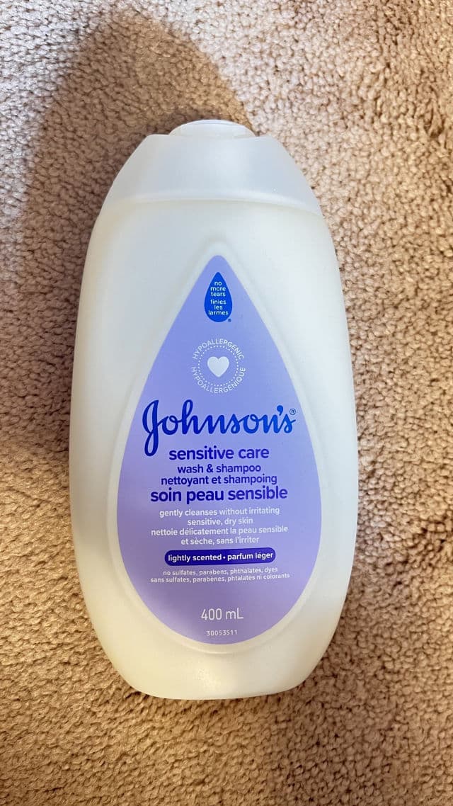 Johnson's Sensitive Care Baby Body Wash & Shampoo - Lightly Scented review photo by Navnav