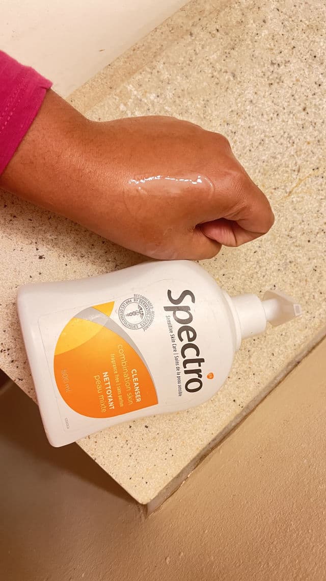 Spectro Jel for Combination Skin–Soap & Fragrance Free review photo by Navnav