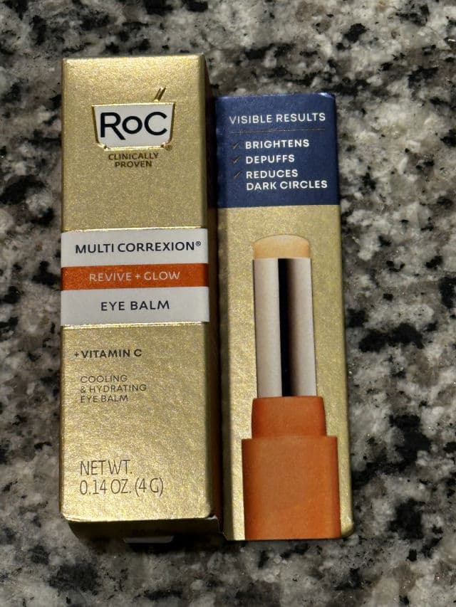 RoC Multi Correxion Revive + Glow Eye Balm review photo by syfer