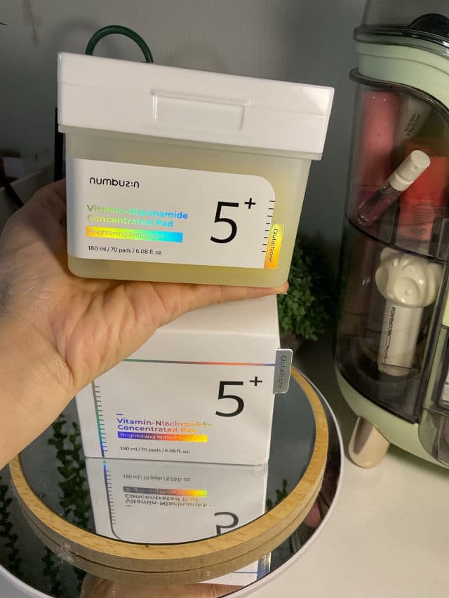 numbuzin No.5 Niacinamide Concentrated Toner Pad review photo by buns615