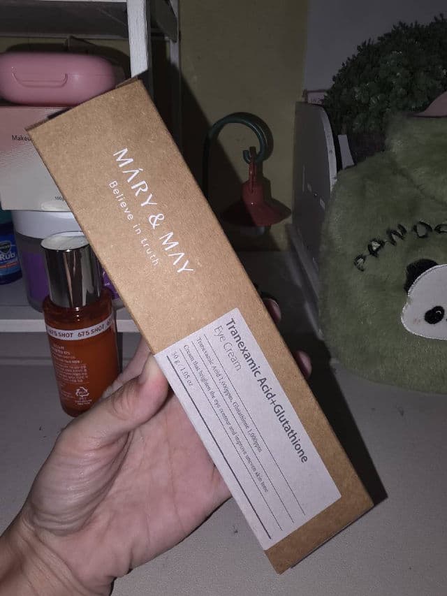 Mary&May Tranexamic Acid + Glutathione Eye Cream review photo by buns615