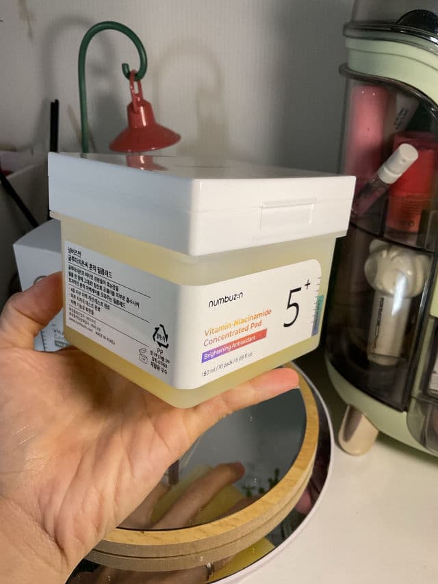 numbuzin No.5 Niacinamide Concentrated Toner Pad review photo by buns615